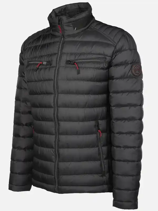 Bild 3 von Herren Steppjacke in schmaler Form Schwarz