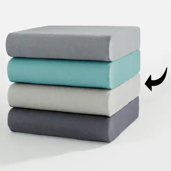 Bild 3 von Jersey-Boxspringbett-Spannbetttuch - ca. 180 - 200 x 200 - 220 cm