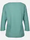 Bild 2 von Damen Struktur Shirt mit 3/4 Arm Blau