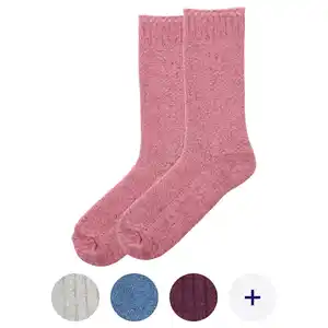 UP2FASHION WOMEN Damen Wollsocken mit Seide