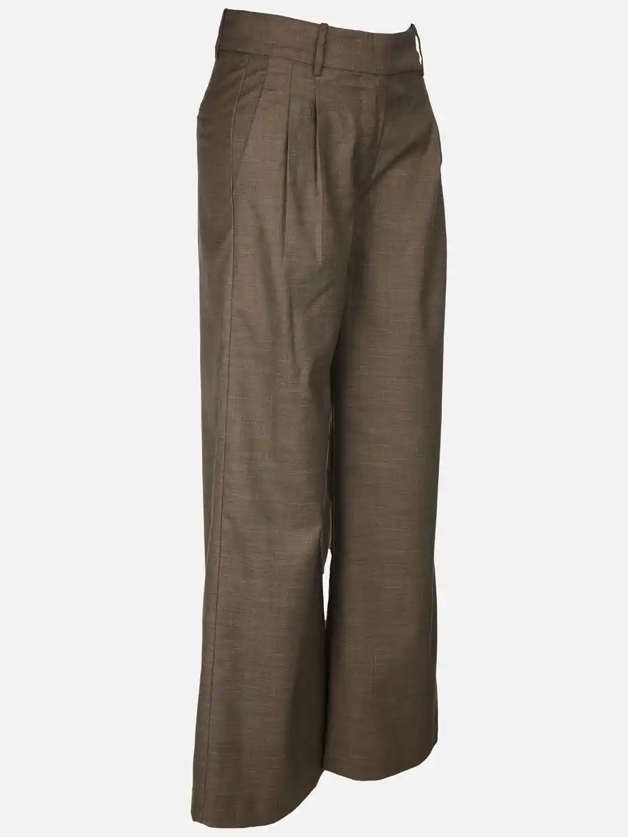 Bild 3 von Damen Hose in weiter Form Braun