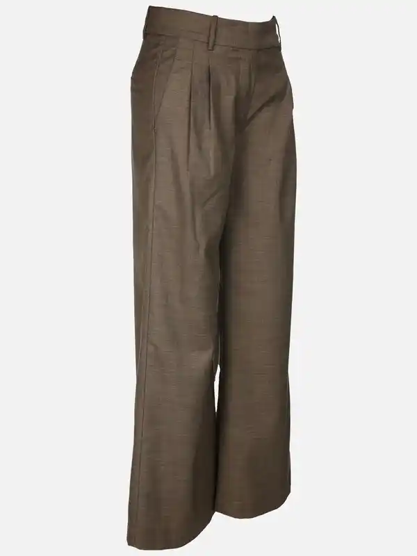 Bild 3 von Damen Hose in weiter Form Braun