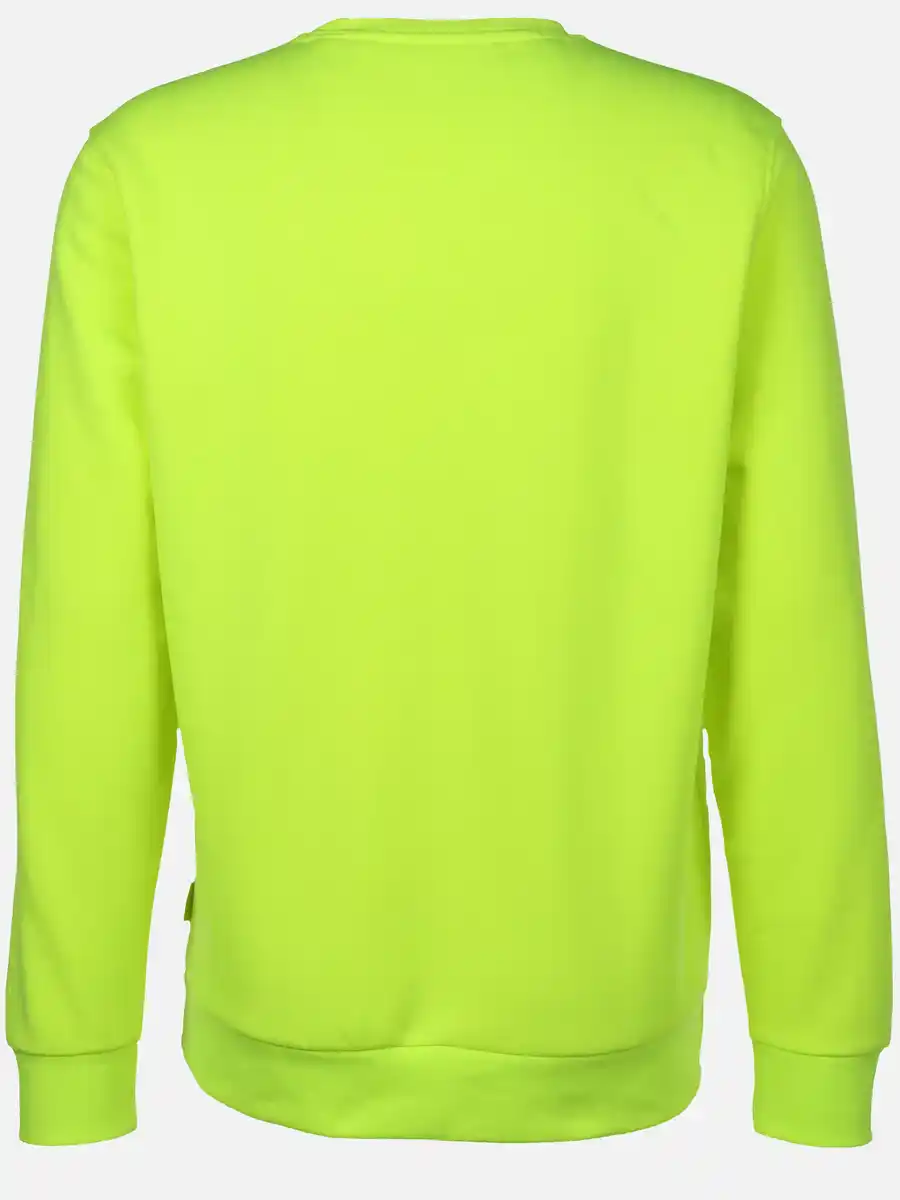 Bild 2 von Herren Sweatshirt unifarben Gelb