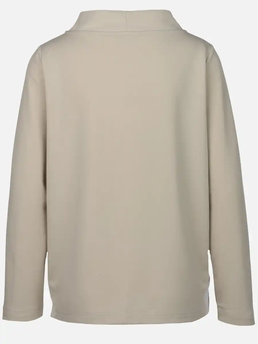 Bild 2 von Damen Sweatshirt mit Applikation Weiß