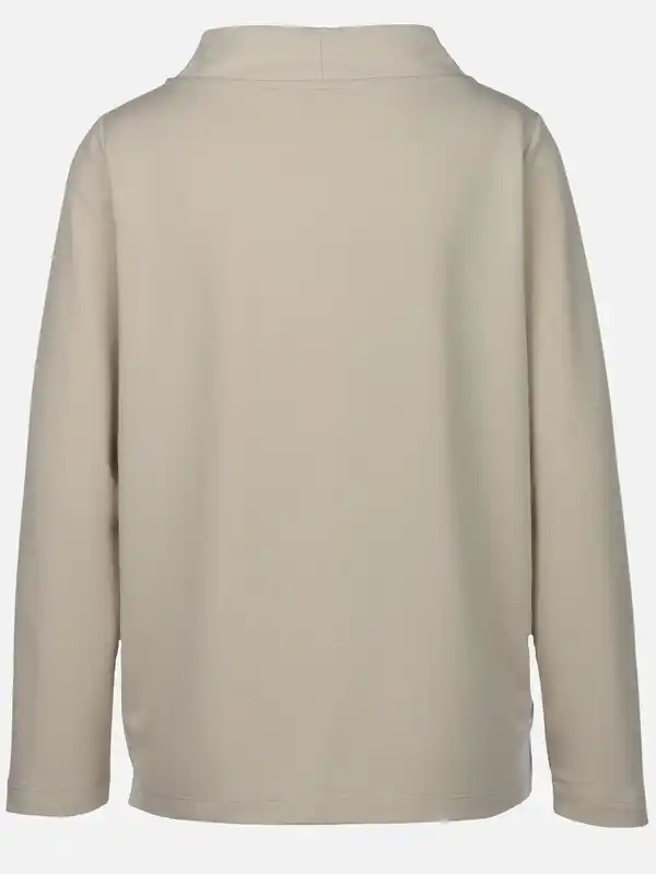 Bild 2 von Damen Sweatshirt mit Applikation Weiß