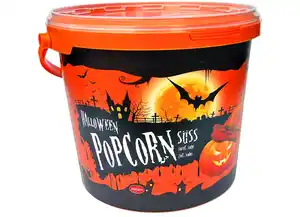 Halloween Popcorn-Eimer süß