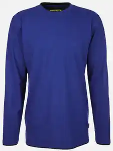 Herren Shirt im 2in1 Look Blau