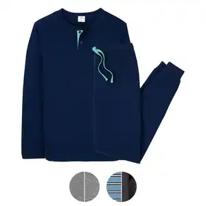 UP2FASHION MEN Herren Single Jersey Pyjama