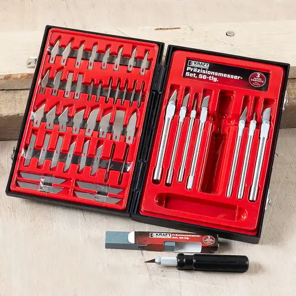 Bild 2 von XXL-Präzisionsmesser-Set 56tlg.