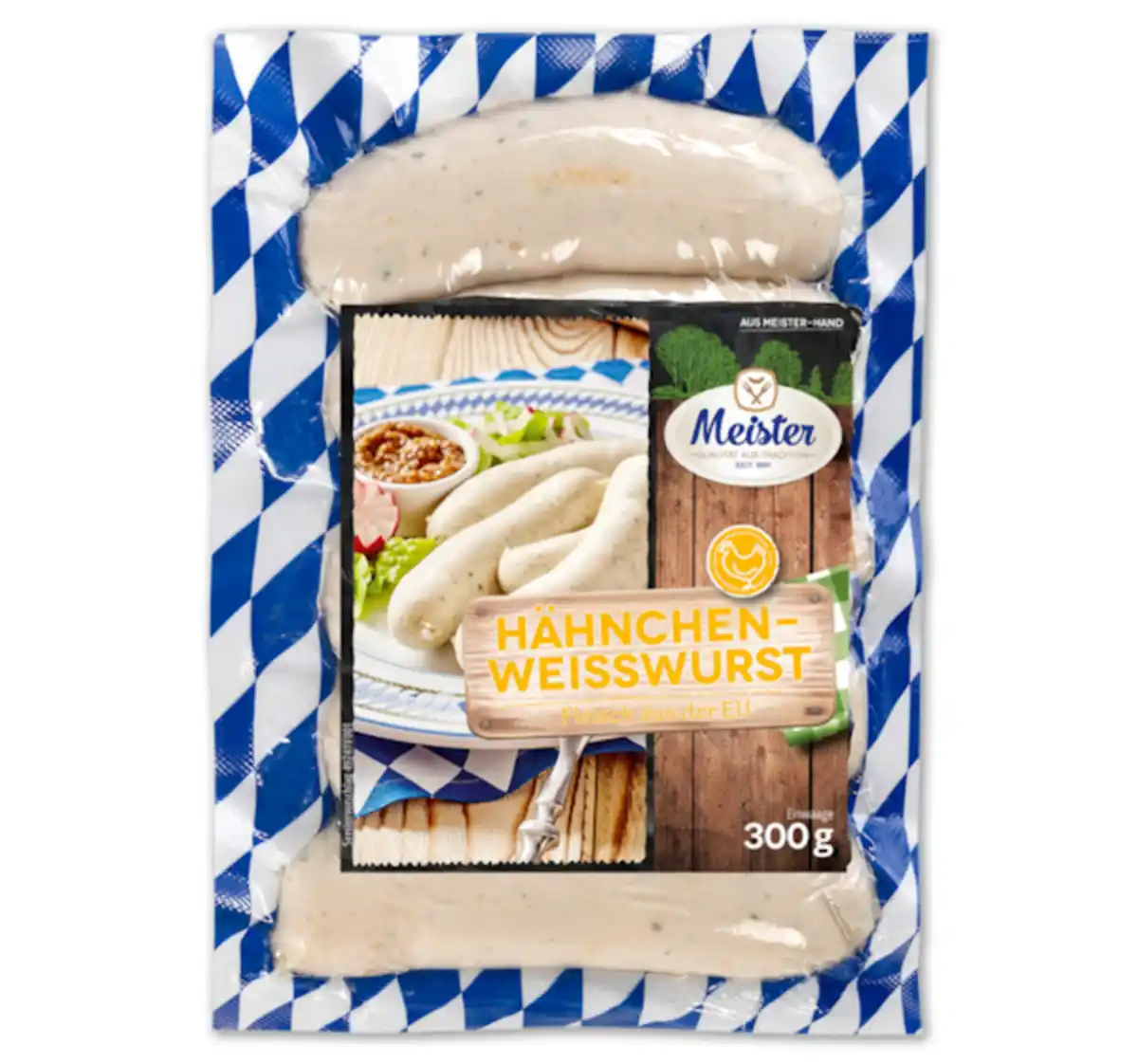 Bild 1 von MEISTER Hähnchen-Weißwurst*