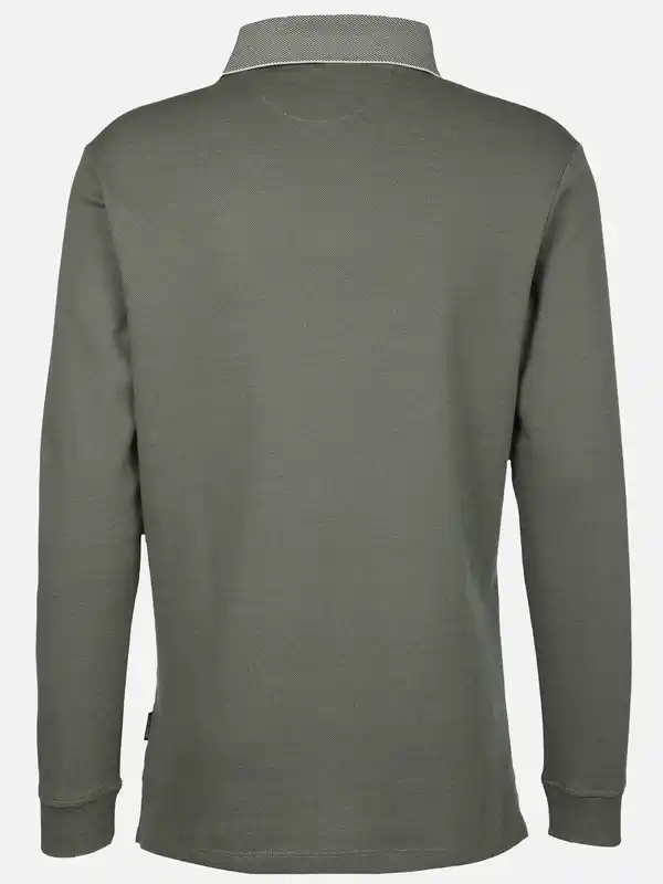 Bild 2 von Herren Poloshirt mit Brusttasche Oliv