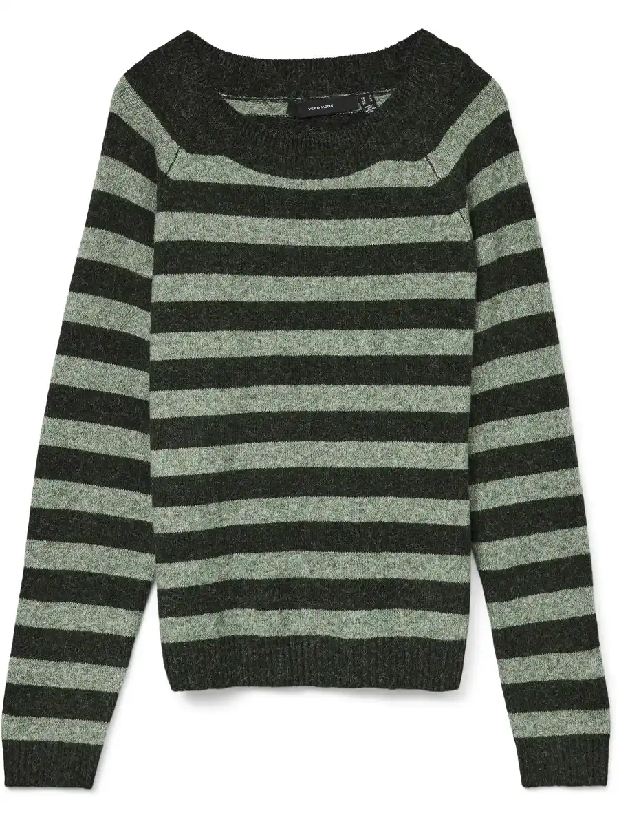 Bild 1 von Vero Moda VMDOFFY LS O-NECK BLO Pullover Grün