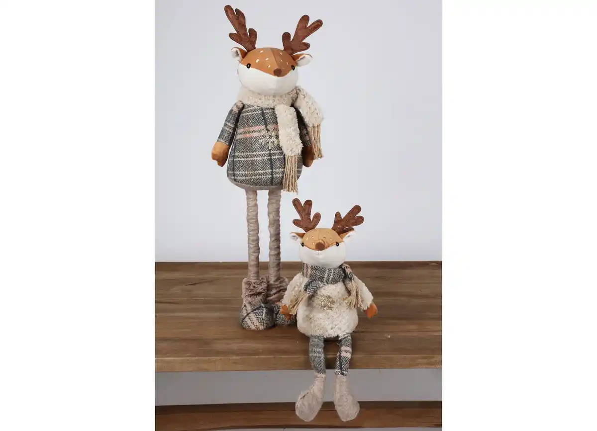 Bild 1 von Rentierfigur Kantenhocker 17x40x13cm