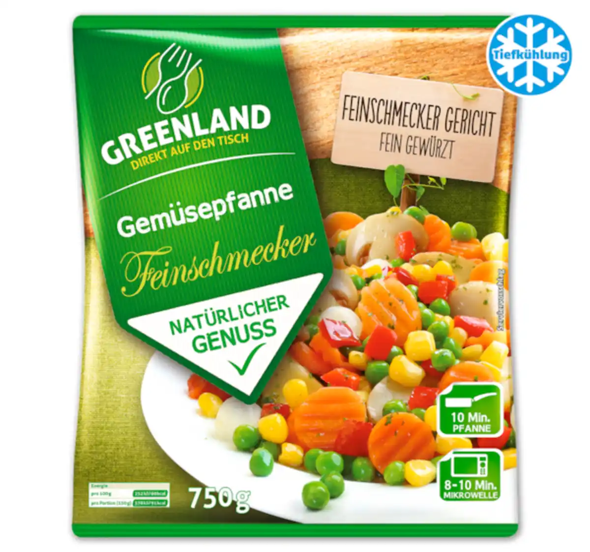 Bild 1 von GREENLAND Pfannengemüse