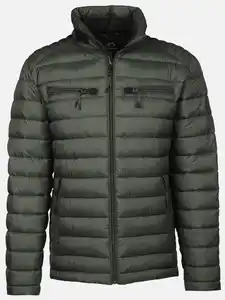 Herren Steppjacke in schmaler Form Oliv