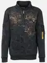 Bild 1 von Herren Sweattroyer mit Print Marine