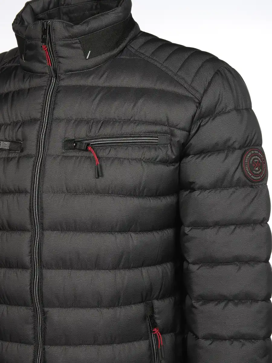 Bild 4 von Herren Steppjacke in schmaler Form Schwarz