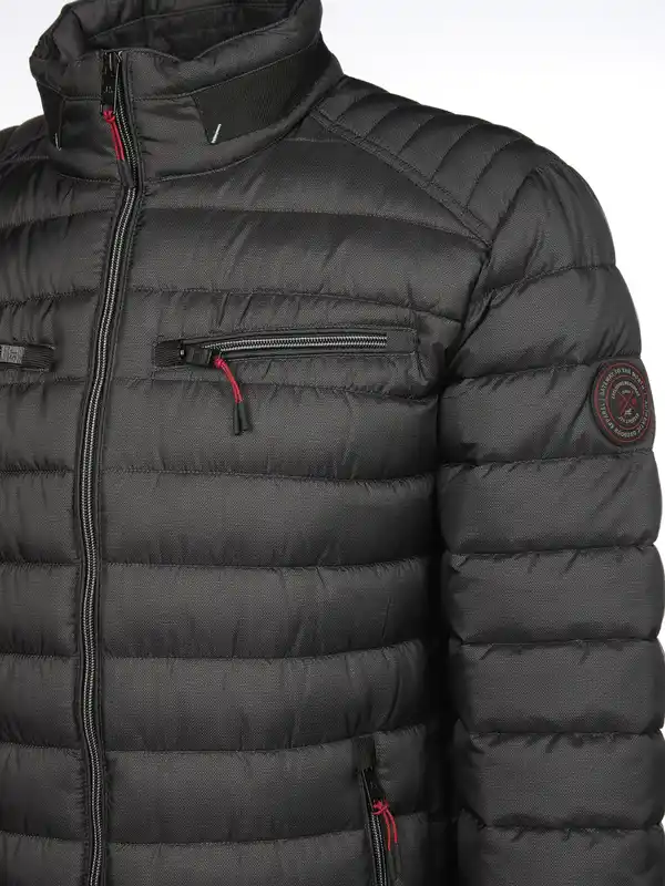 Bild 4 von Herren Steppjacke in schmaler Form Schwarz