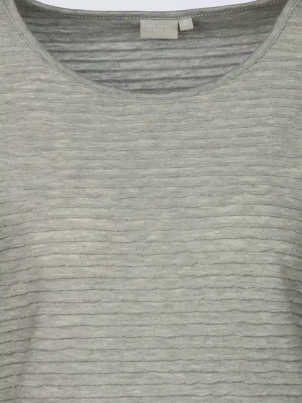 Bild 3 von Damen Struktur Shirt mit 3/4 Arm Grau