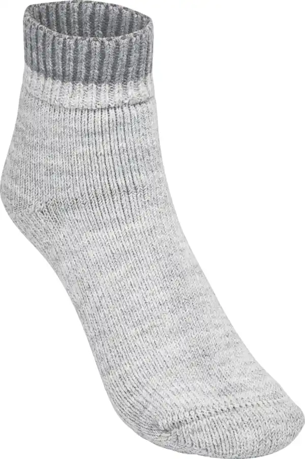 Bild 1 von IDEENWELT Alpaka-Kuschelsocken Größe 35/38 hellgrau