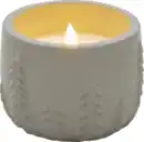 Bild 2 von IDEENWELT LED Gefäß 3D flamme Beton Tannenzapfen g