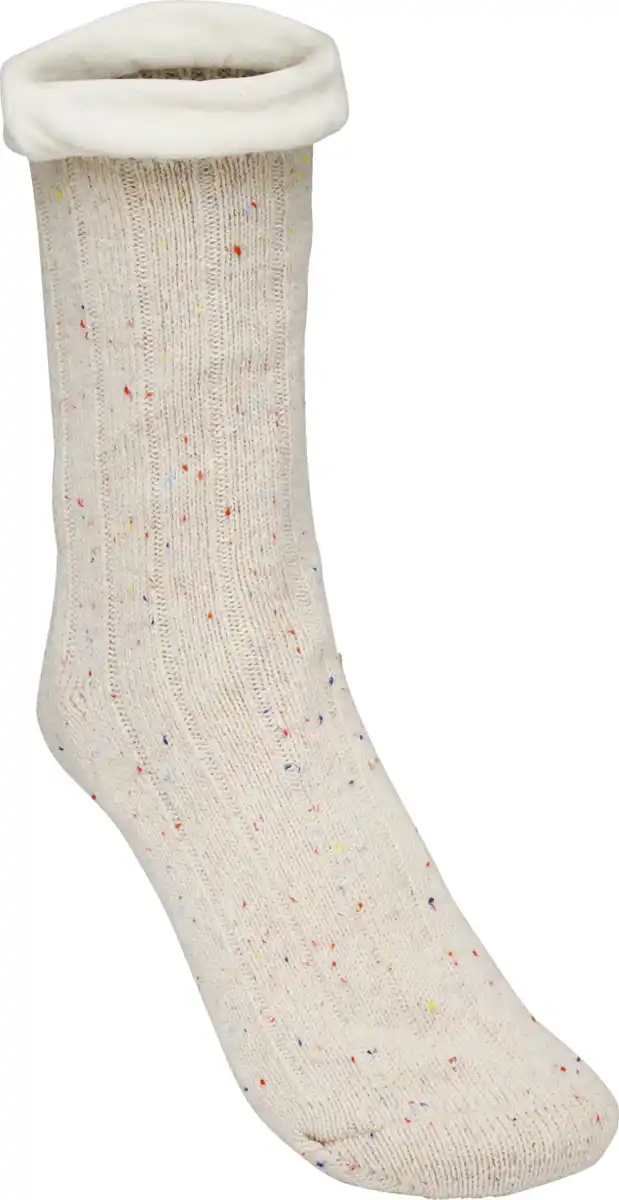 Bild 1 von IDEENWELT Kuschelsocken beige Größe 39/42