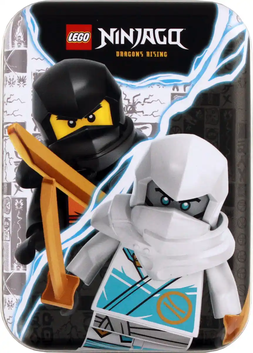 Bild 1 von LEGO NINJAGO Serie 9 Mini-Tin schwarz Sammelkarten