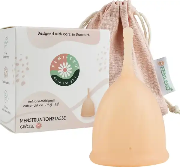 Bild 4 von Femi.Eko Menstruationstasse rosa Gr. M