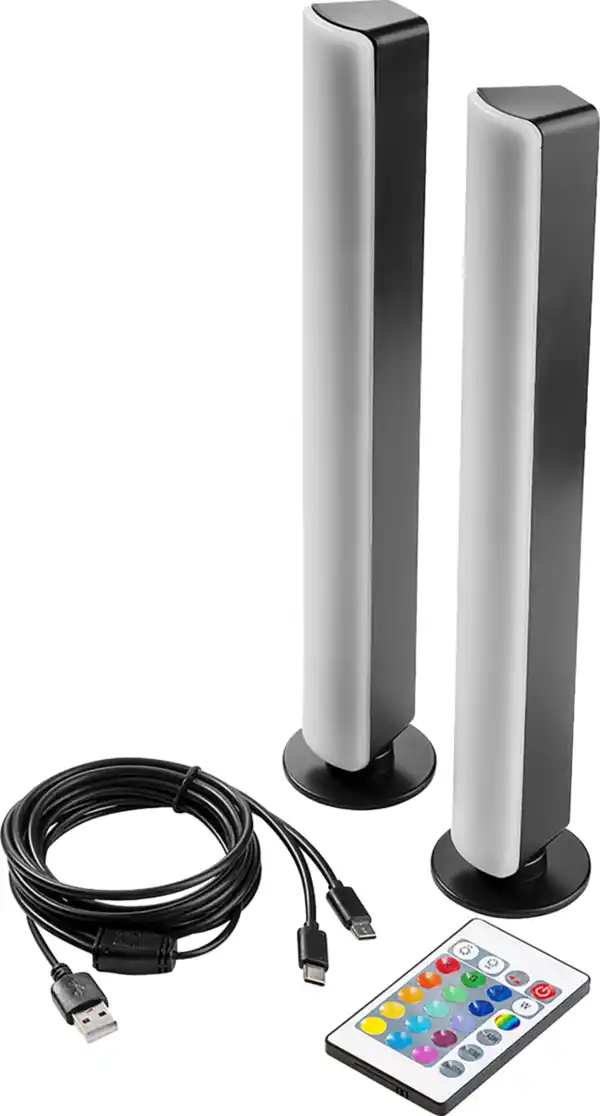 Bild 2 von IDEENWELT LED-Lichtleisten 2er-Set ca. 30cm
