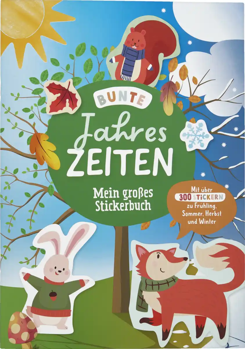 Bild 1 von IDEENWELT Stickerbuch Bunte Jahreszeiten