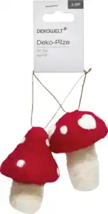 IDEENWELT Filz Pilze 2er Set