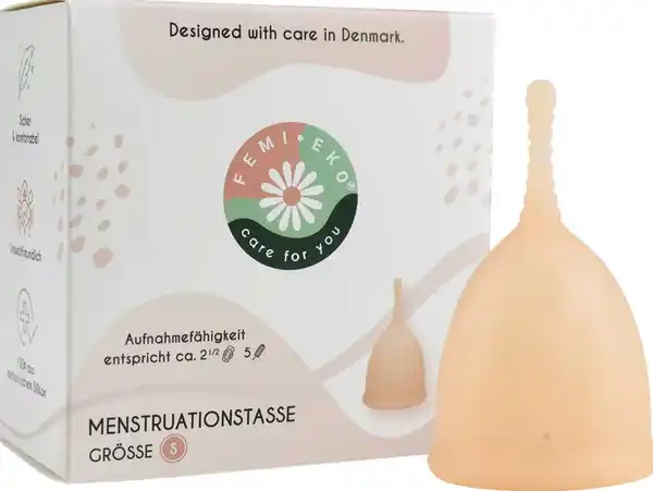 Bild 3 von Femi.Eko Menstruationstasse rosa Gr. S