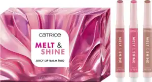 Catrice Melt & Shine Juicy Lip Balm Trio 01 Drippin' In Shine, 3,9 g 3 x 1,3 g