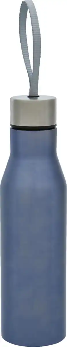 Bild 1 von IDEENWELT Edelstahlflasche mit Band blau 500 ml