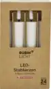 Bild 1 von IDEENWELT 4er Set LED Stabkerzen 3D Flamme 15cm wh