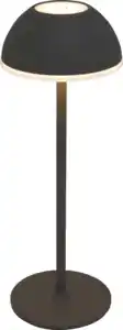 IDEENWELT Akku-Tischleuchte anthrazit ca. 30 cm