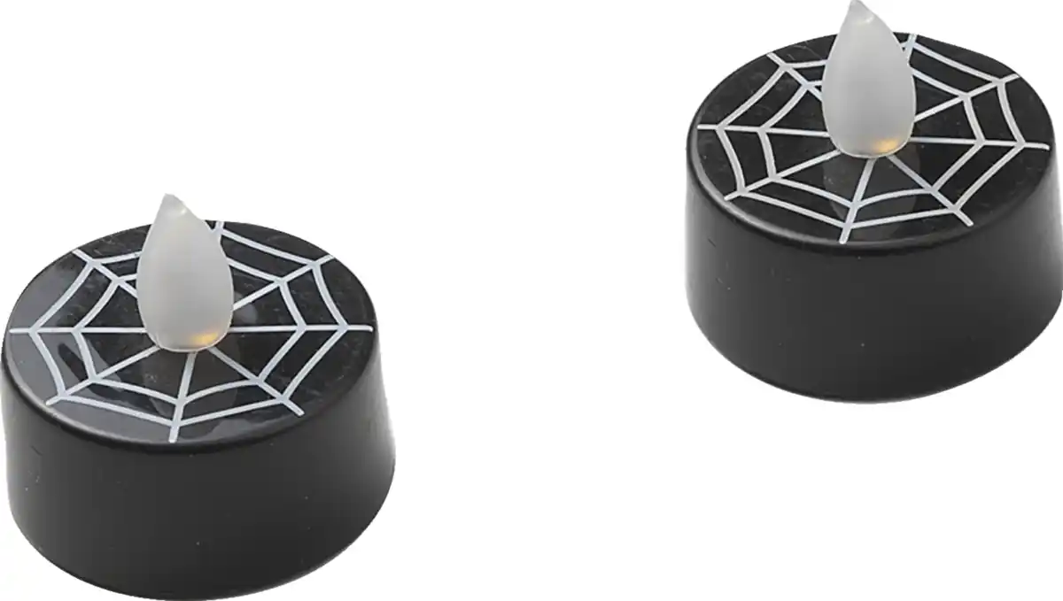 Bild 1 von IDEENWELT Halloween-LED-Teelichte Spinne 4er-Set