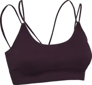 IDEENWELT Seamless-Rib-Bustier Pflaume Gr. L