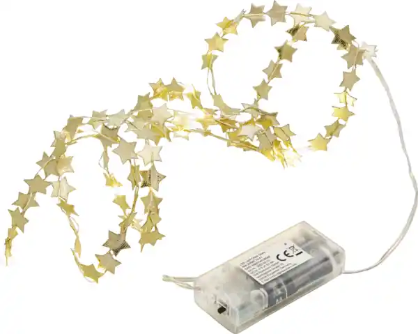Bild 2 von DEKOWELT LED-Lichterkette Sterne