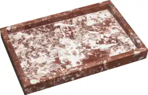 IDEENWELT Tablett Marmor