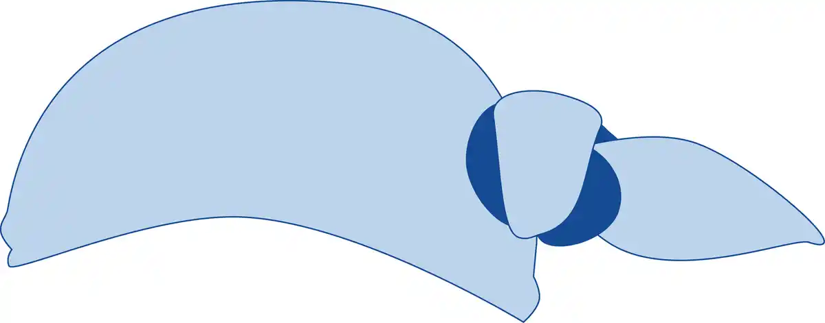 Bild 2 von IDEENWELT Multifunktionstuch magenta