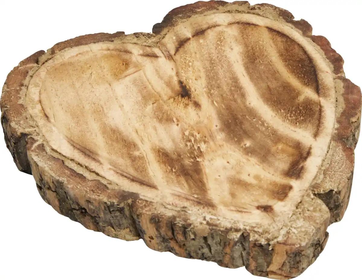 Bild 1 von IDEENWELT Holztablett Herz klein