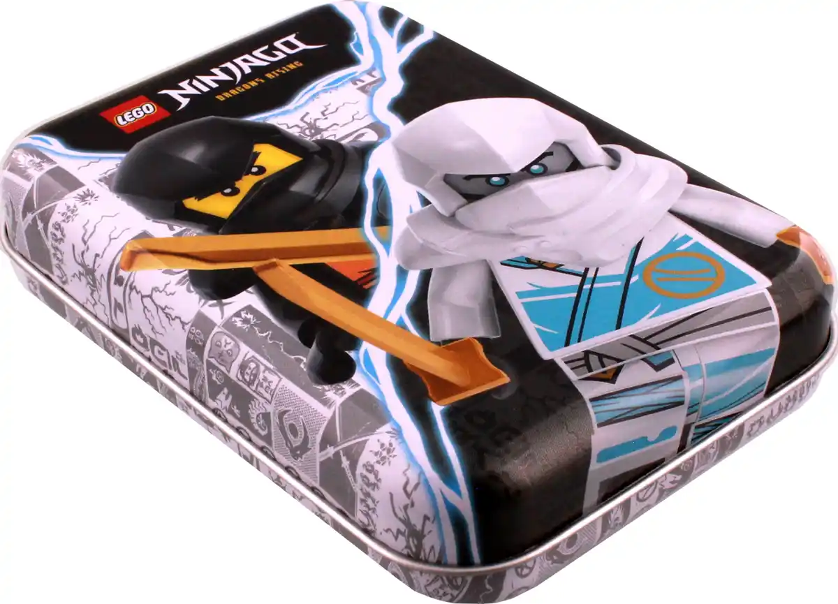 Bild 2 von LEGO NINJAGO Serie 9 Mini-Tin schwarz Sammelkarten
