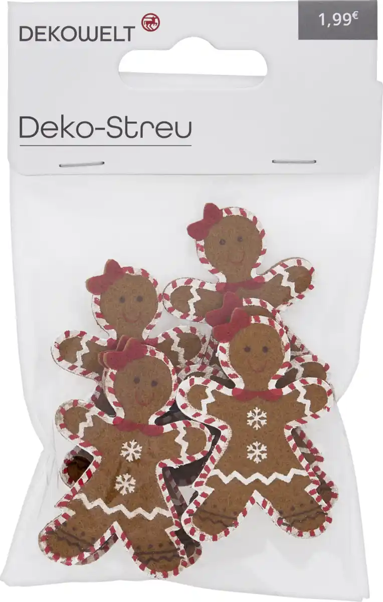 Bild 1 von IDEENWELT Streu Filz Lebkuchen& Herzen