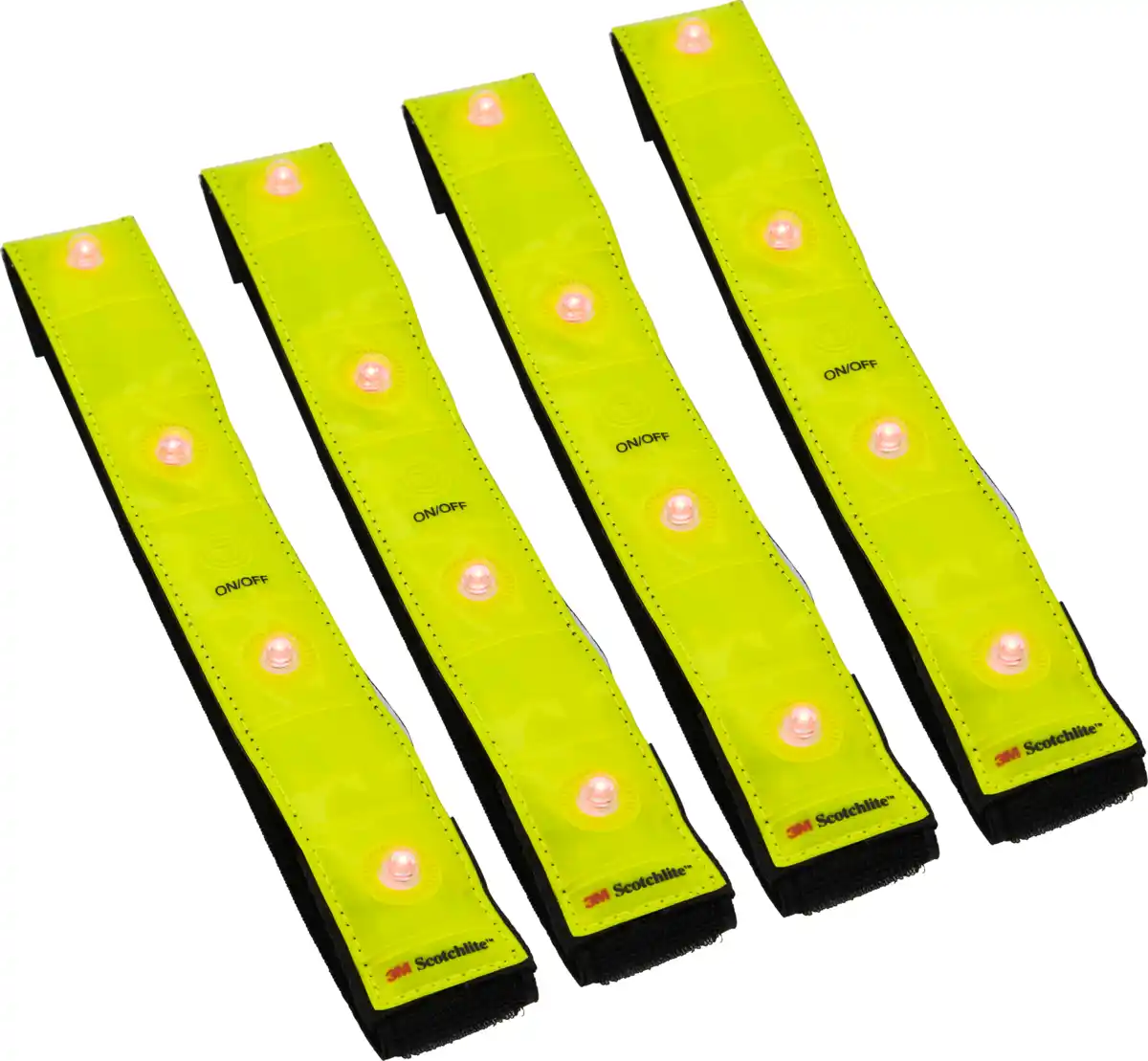 Bild 1 von IDEENWELT LED-Reflektorbänder 4er-Set