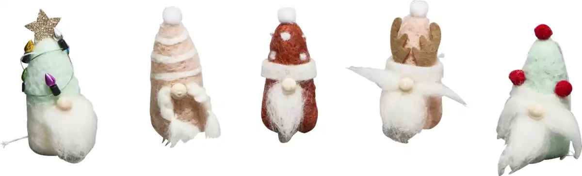 Bild 2 von IDEENWELT Filz Anhänger Wichtel