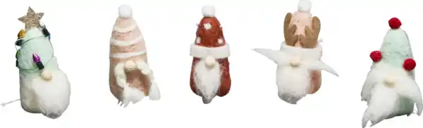 Bild 2 von IDEENWELT Filz Anhänger Wichtel