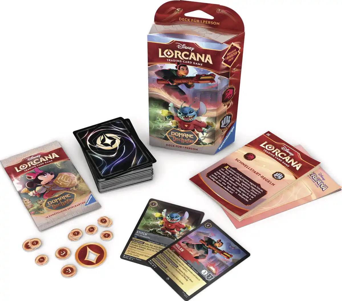 Bild 2 von IDEENWELT Disney Lorcana Starter Pack Domäne von Dschafar