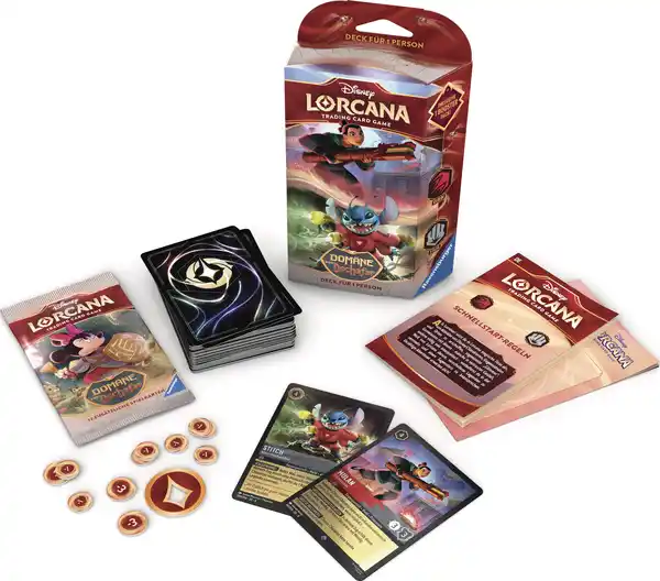 Bild 2 von IDEENWELT Disney Lorcana Starter Pack Domäne von Dschafar