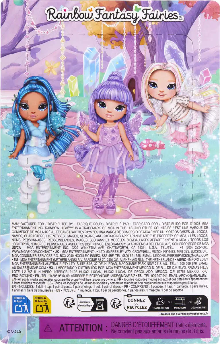 Bild 3 von MGA Rainbow High Littles Rainbow Fantasy Fee